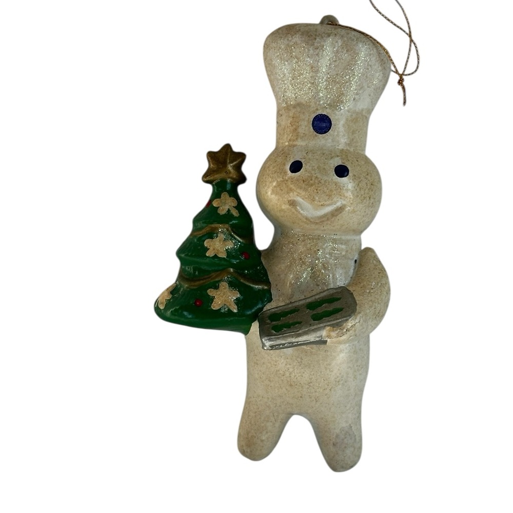 Pillsbury Doughboy Christmas Tree Ornament Vintage